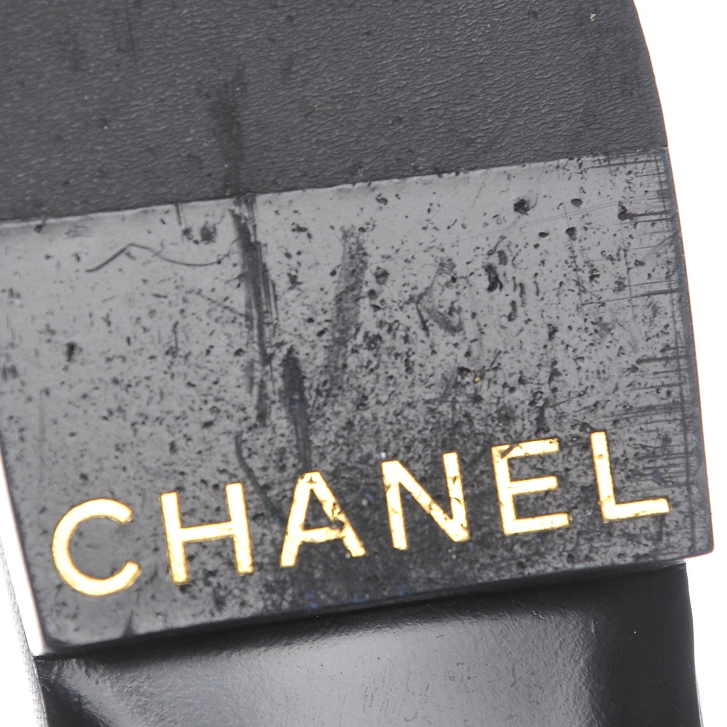 Chanel Calfskin Quilted CC Chain Mules 39 Black 8 of 8