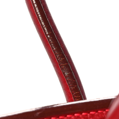 Hermes Taurillon Clemence Birkin 30 Rouge Vif 38 of 39