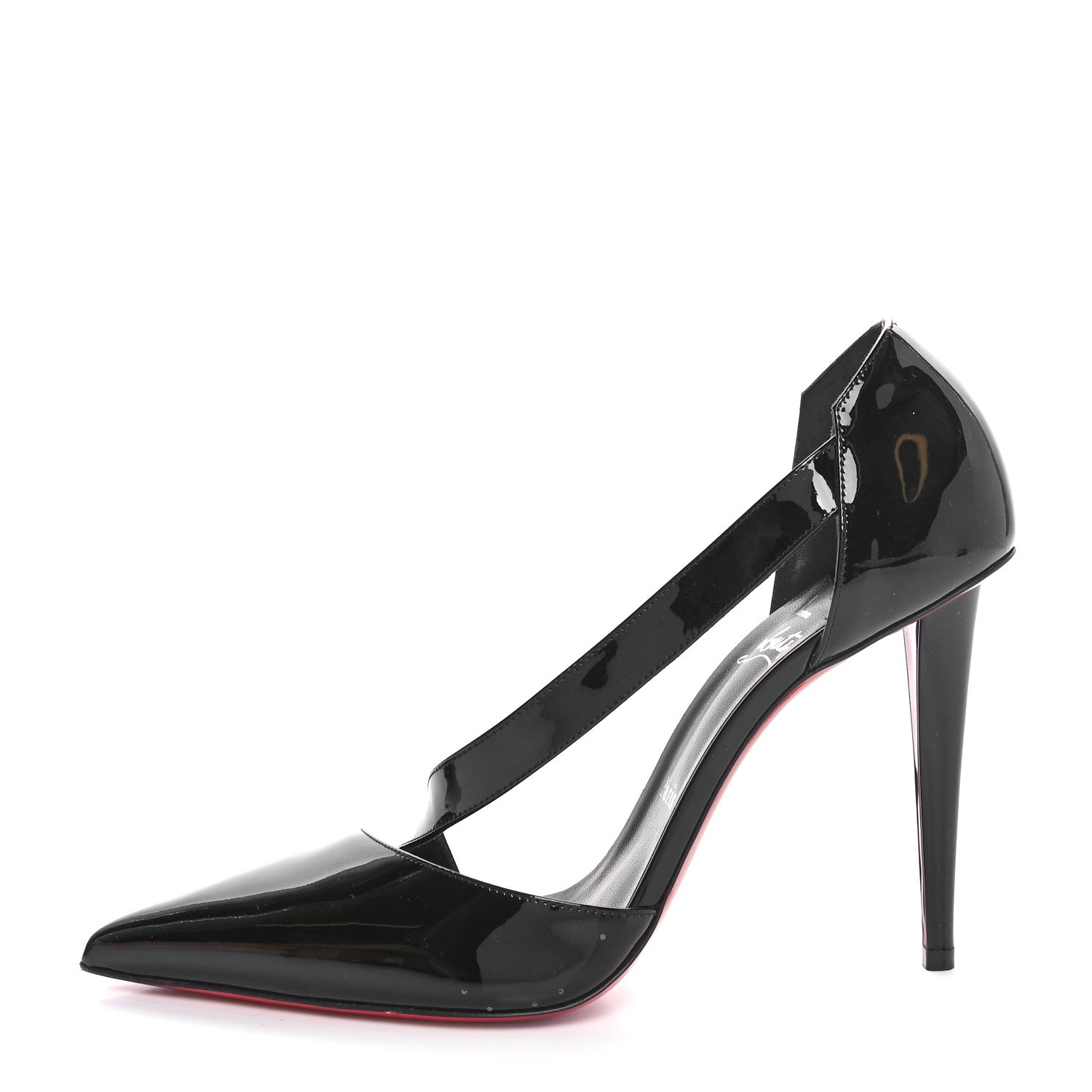 Christian Louboutin Patent Astrid 100 Pumps 39.5 Black 1 of 9
