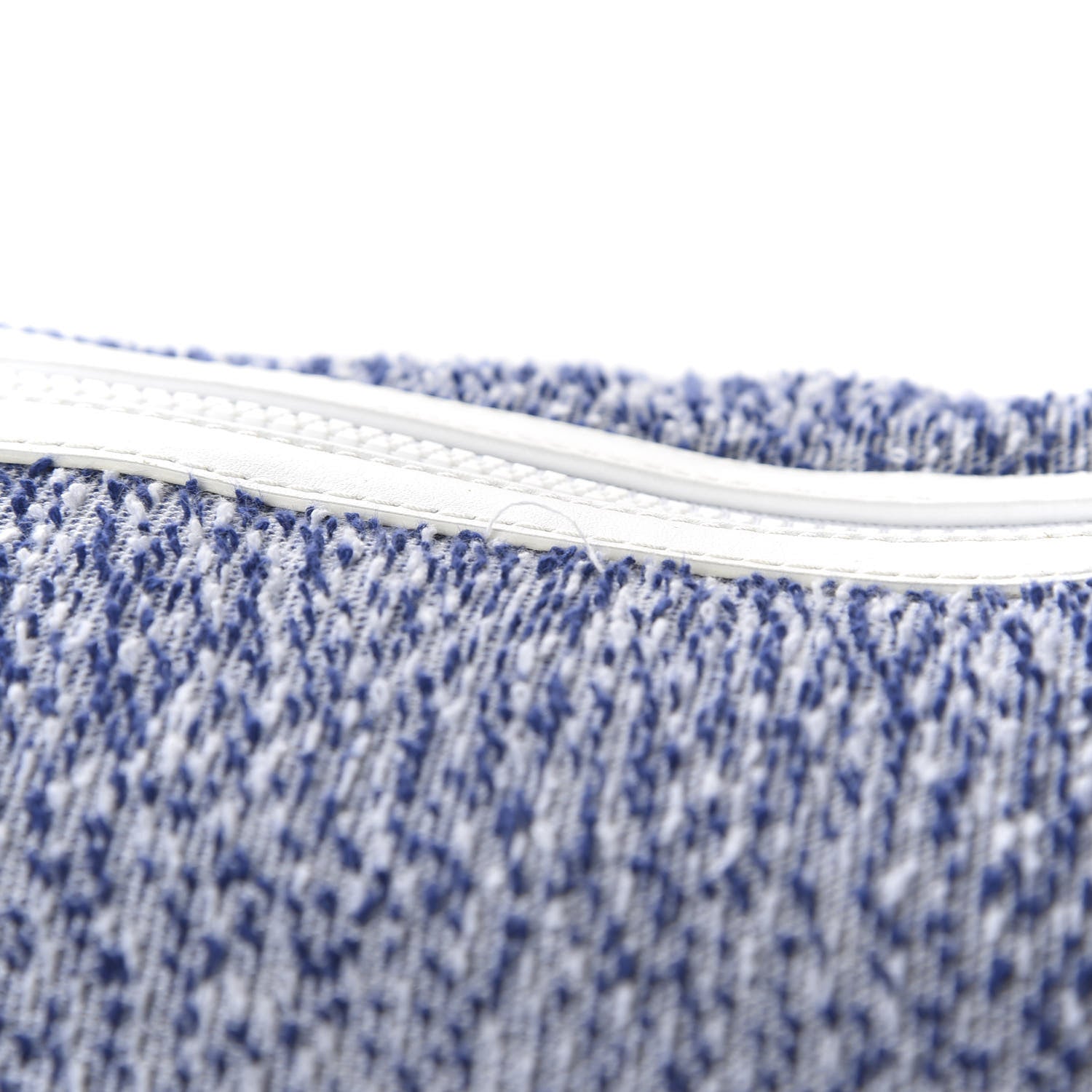 Chanel Terry Cotton Resin Chain Fizzy Hobo Blue White 12 of 13