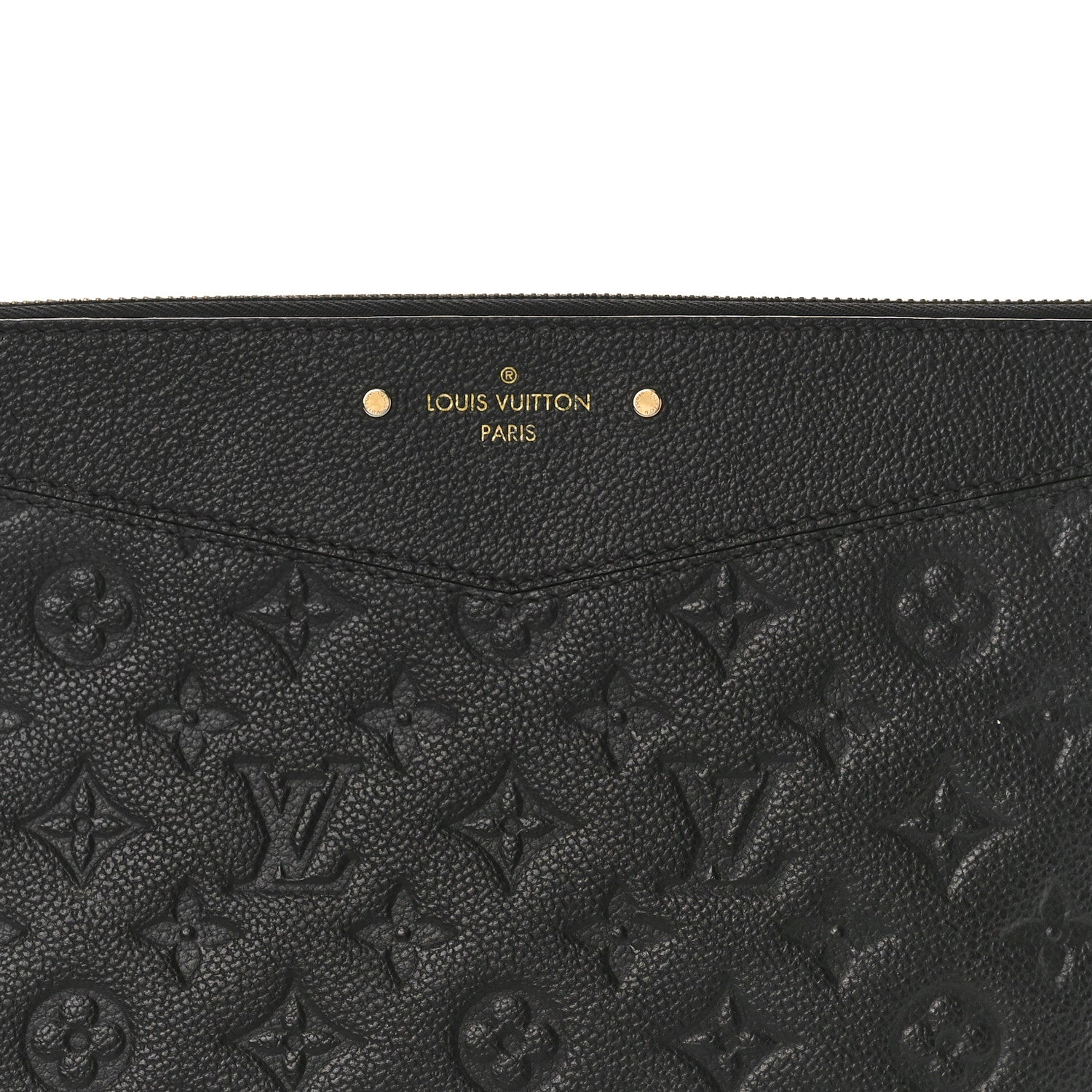 Louis Vuitton Empreinte Daily Pouch Black 7 of 10