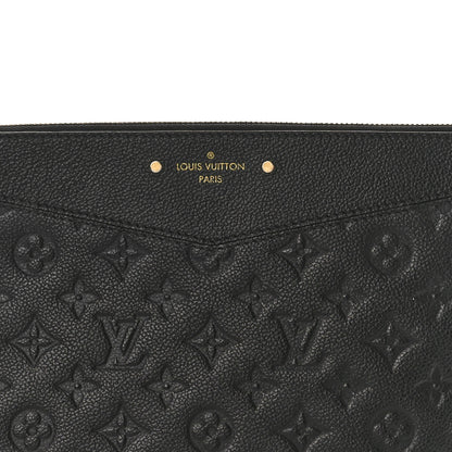 Louis Vuitton Empreinte Daily Pouch Black 7 of 10