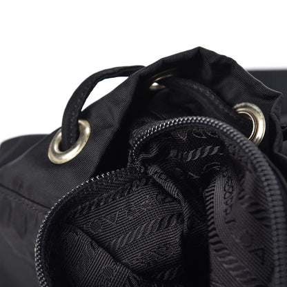 Prada Nylon Vela Small Backpack Black 8 of 8