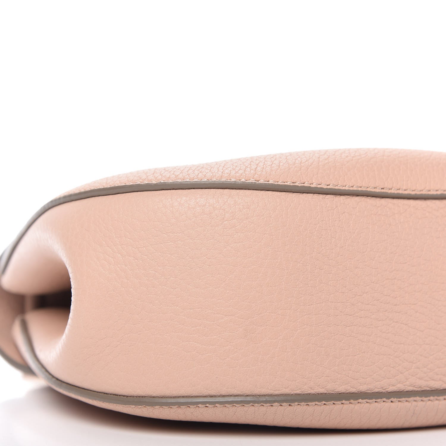 Chloe Grained Lambskin Drew Shoulder Bag Cement Pink 6 of 10