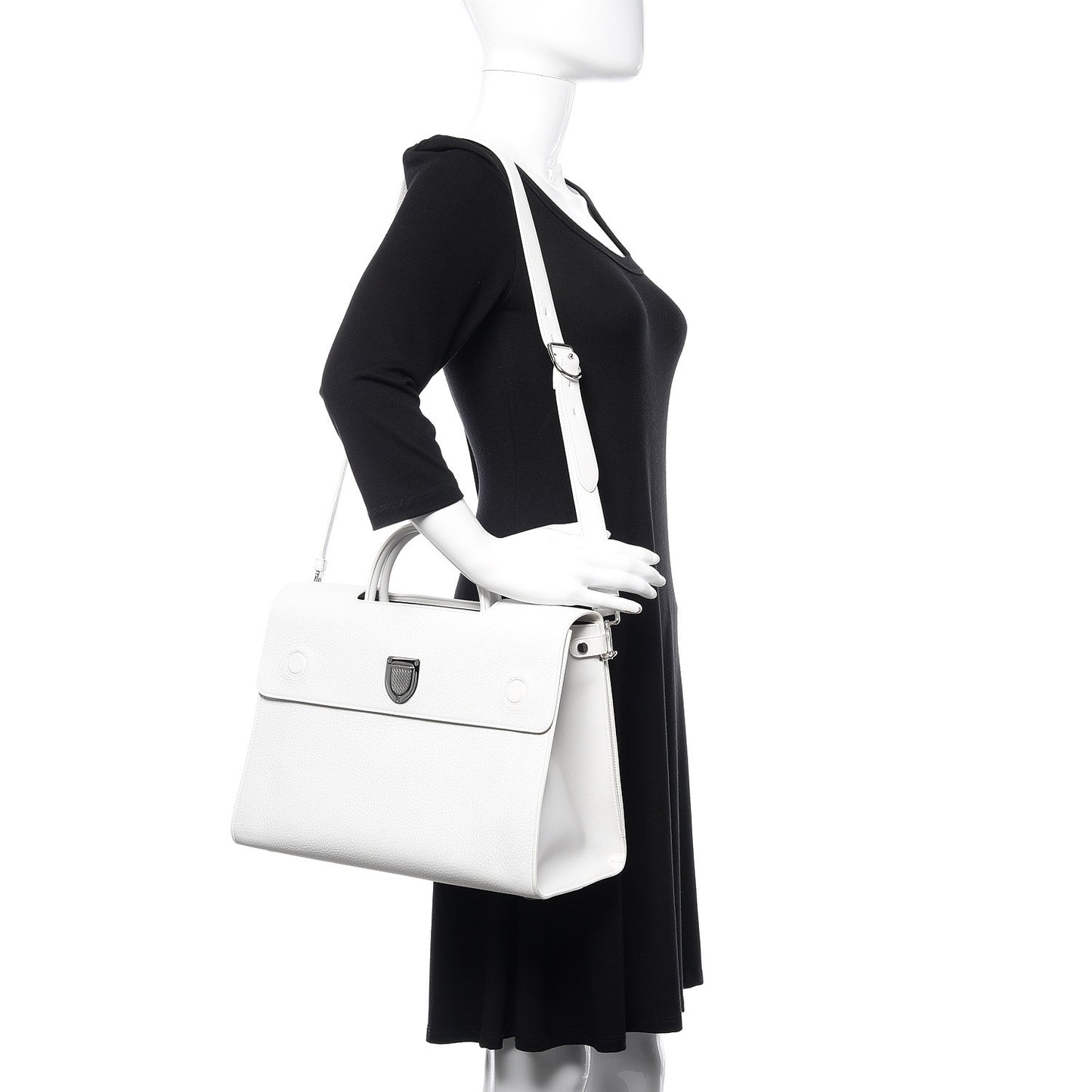 Bullcalf Large Diorever Flap White