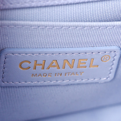 Chanel Caviar Quilted Small Boy Flap Light Purple 6 of 9