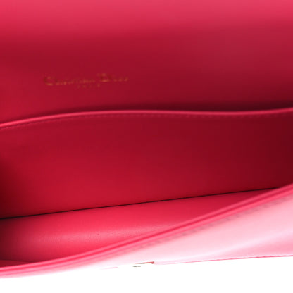 Christian Dior Lambskin Cannage Lady Dior Pouch Pink 6 of 10