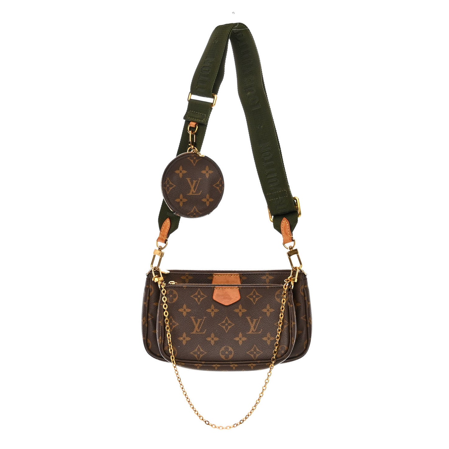 Monogram Multi Pochette Accessories Kaki