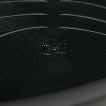 Louis Vuitton Taiga Pochette Voyage MM Black 6 of 6