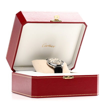 Cartier Stainless Steel Alligator 36mm Ballon Bleu De Cartier Quartz Watch 5 of 5