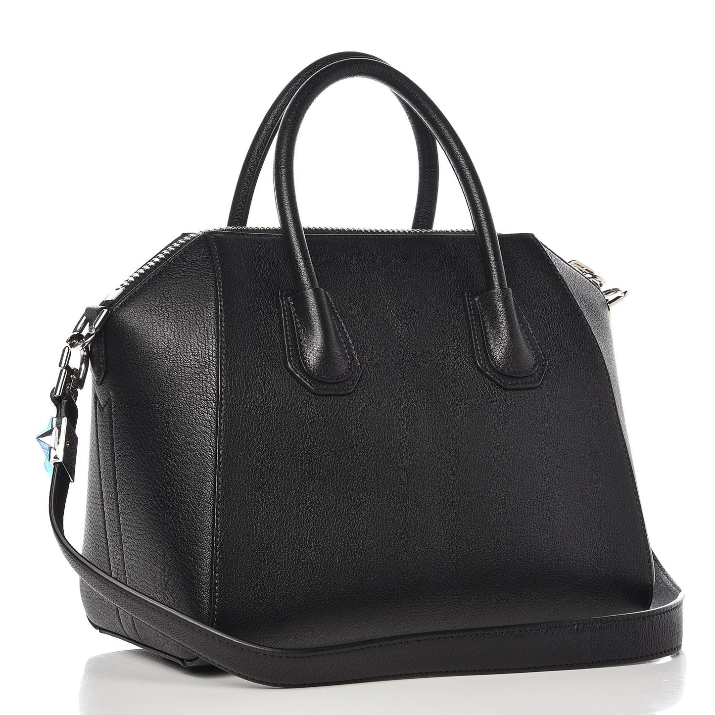 Sugar Goatskin Small Antigona Black