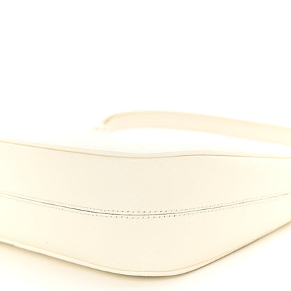 Prada Saffiano Lux Mini Re-Edition Shoulder Bag White 11 of 11
