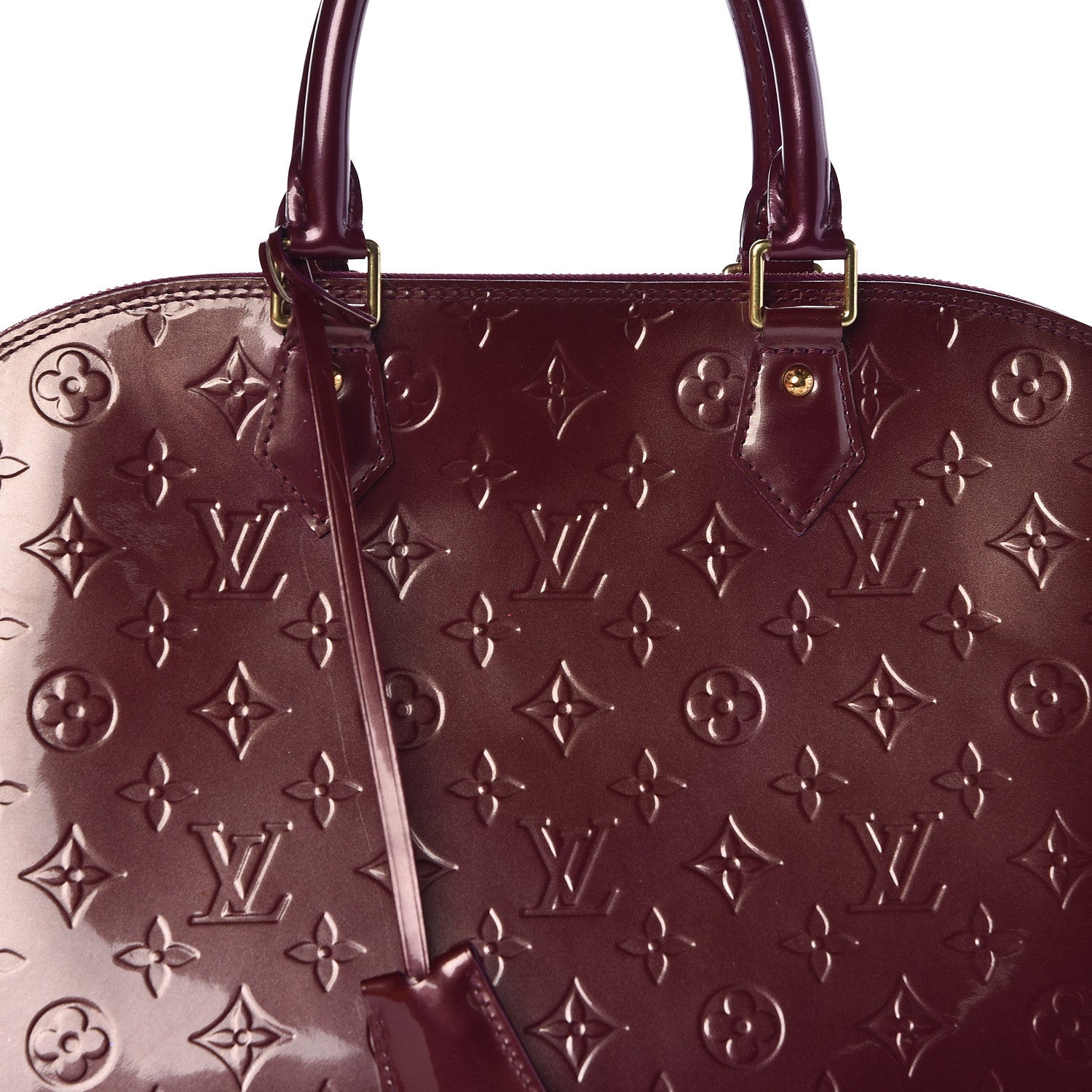 Louis Vuitton Vernis Alma GM Violet 7 of 10