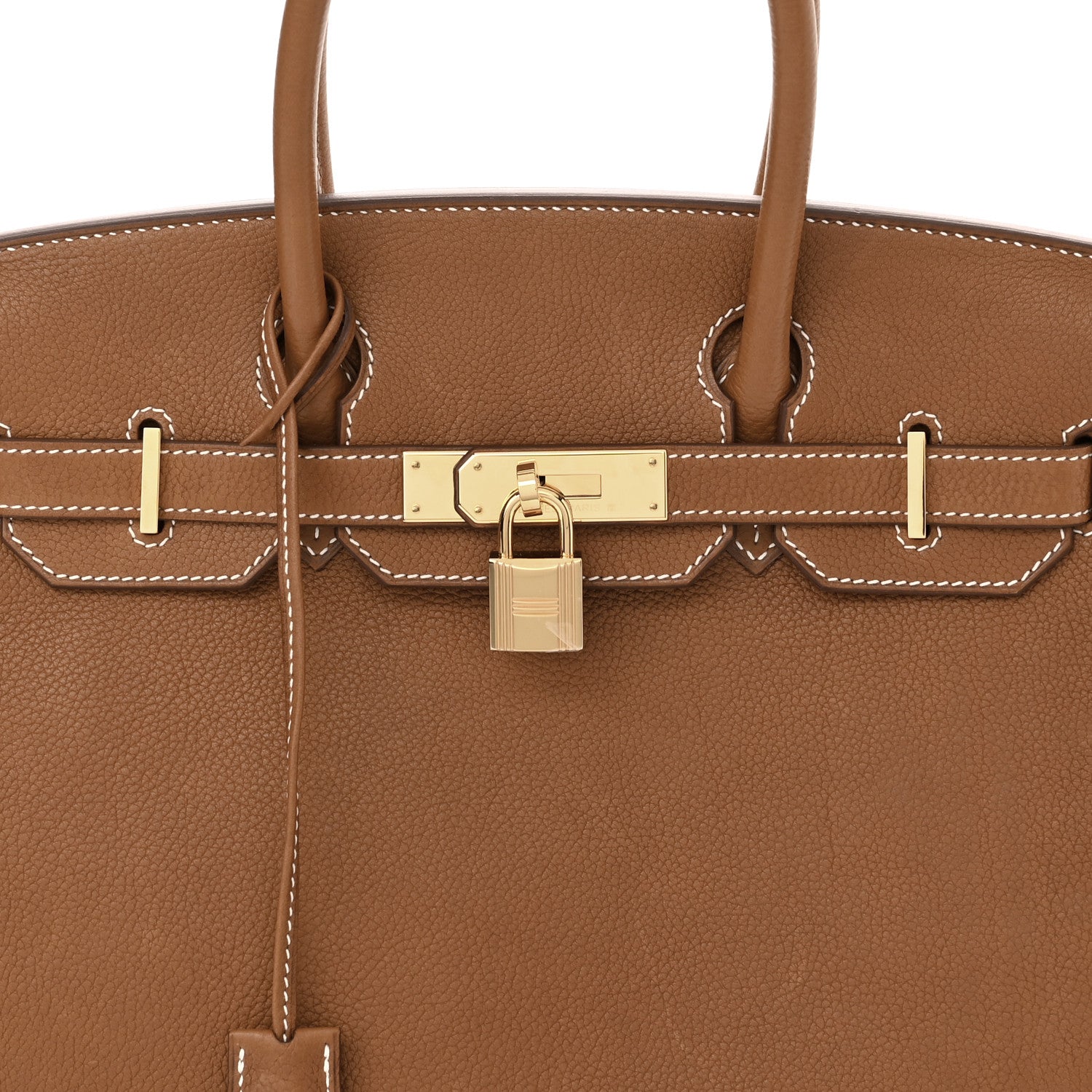 Hermes Natural Barenia Faubourg Birkin 30 Fauve 8 of 12
