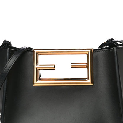 Fendi Vitello King Small Fendi Way Tote Black 6 of 10