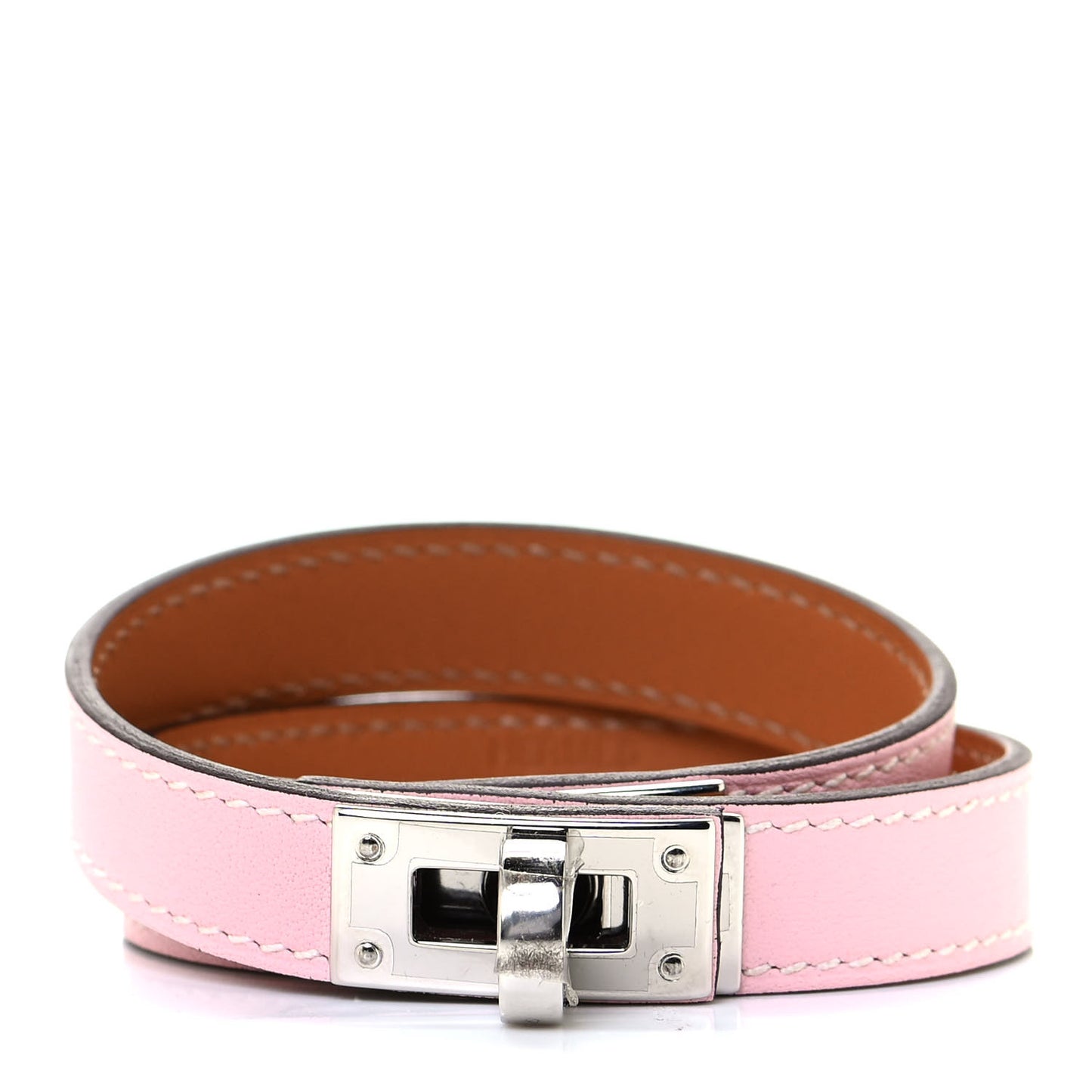 Swift Kelly Double Tour Bracelet T3 Rose Sakura