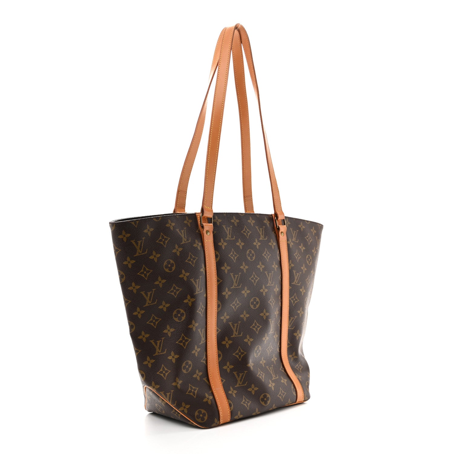 Louis Vuitton Monogram Sac Shopping Tote 3 of 14