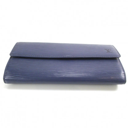 Louis Vuitton Epi Sarah Wallet Blue 4 of 8