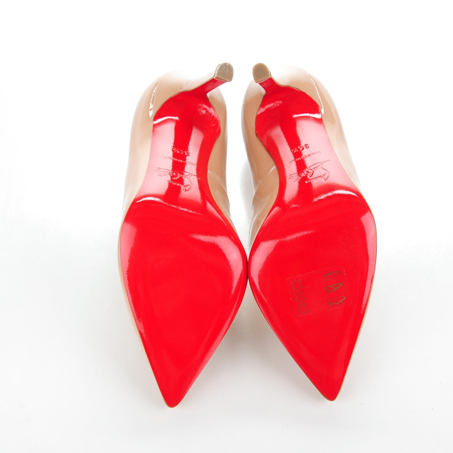 Patent Pigalle 120 Pumps 34.5 Nude