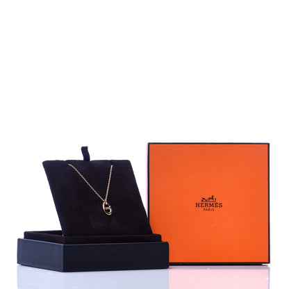 Hermes 18K Rose Gold PM Farandole Pendant Necklace 6 of 6