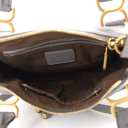 Chloe Calfskin Small Marcie Satchel Cashmere Grey 6 of 10
