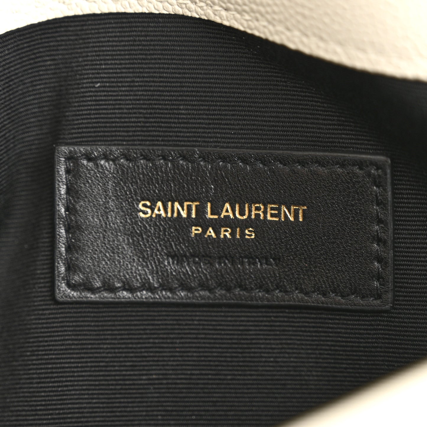Grain De Poudre Uptown Pouch Blanc Vintage