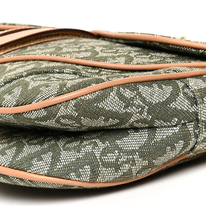 Christian Dior Monogram Double Saddle Bag Green 9 of 9
