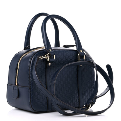 Gucci Soft Microguccissima Small Crossbody Bag Blue 3 of 11