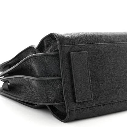 Saint Laurent Grained Calfskin Small Supple Sac De Jour Black 9 of 11