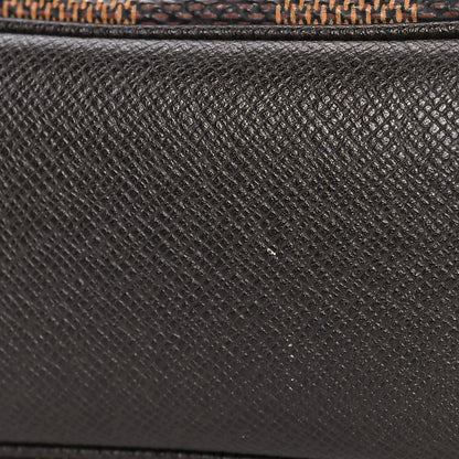 Louis Vuitton Damier Ebene Trousse Make Up Bag Pochette 9 of 9