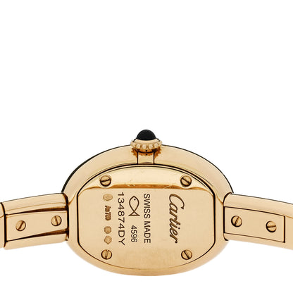 Cartier 18K Yellow Gold 19mm Baignoire Quartz Watch 4 of 5