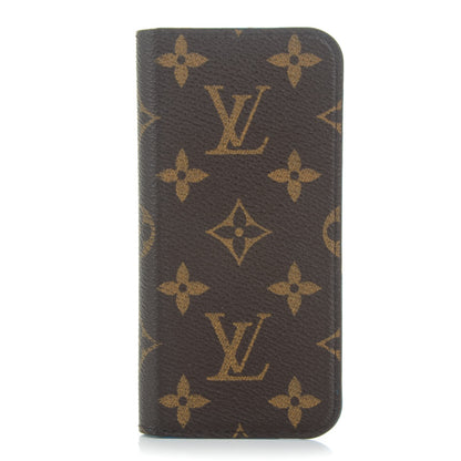Louis Vuitton Monogram iPhone 6 Folio Case Blue 1 of 7