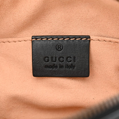 Gucci Calfskin Matelasse GG Marmont Belt Bag 85 34 Black 6 of 11