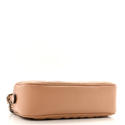Gucci Calfskin Matelasse Aria Small GG Marmont Chain Shoulder Bag Camelia 4 of 12