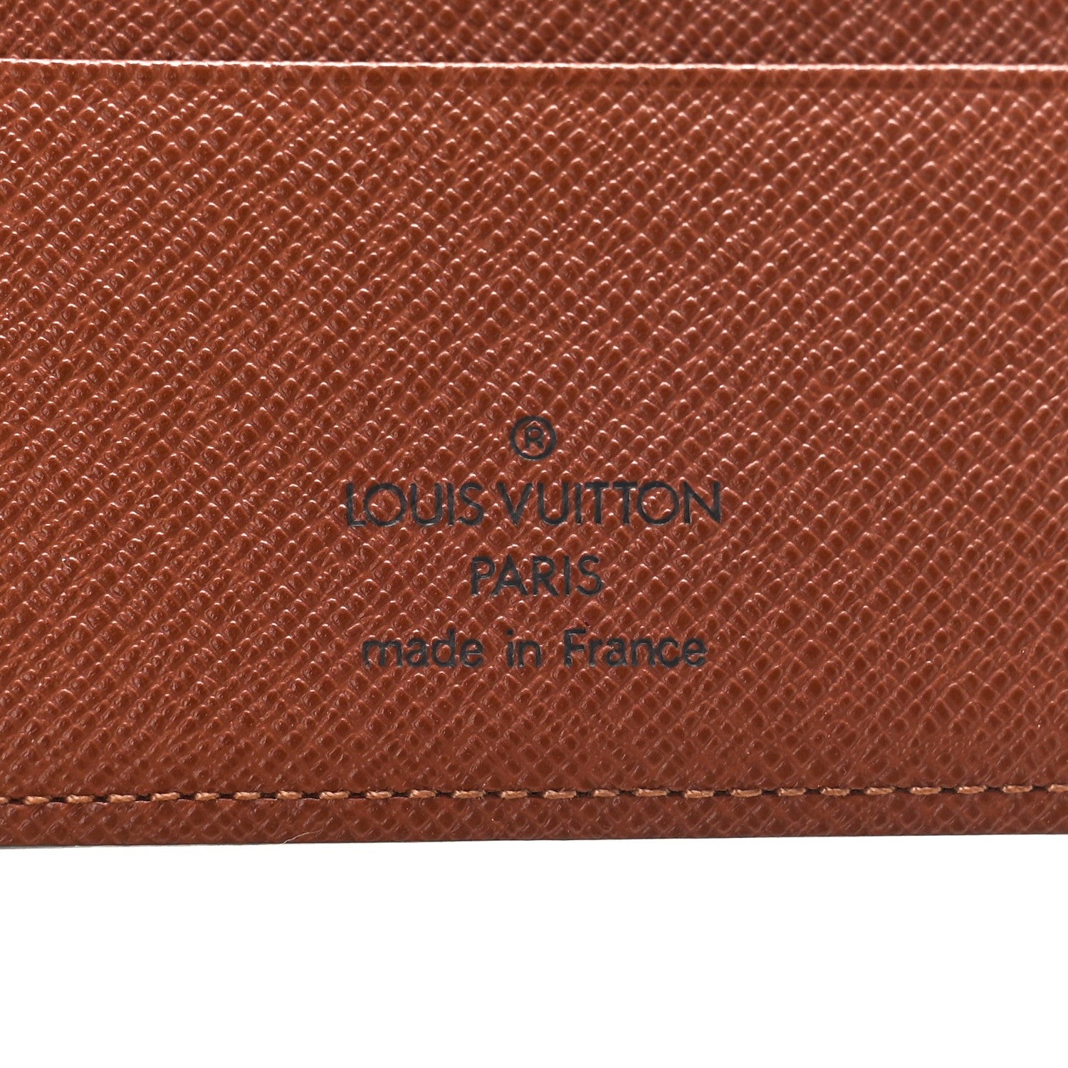 Louis Vuitton Monogram Checkbook Cover Wallet 6 of 8