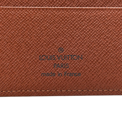 Louis Vuitton Monogram Checkbook Cover Wallet 6 of 8