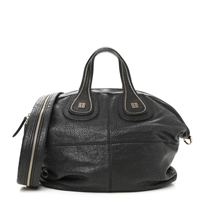 Givenchy Pebbled Lambskin Zip Animation Medium Nightingale Black 1 of 9