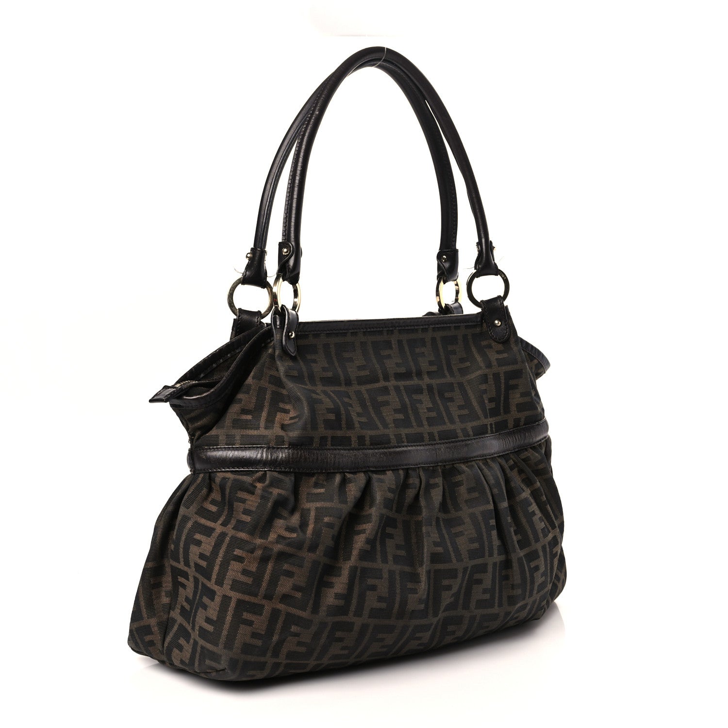 Fendi Zucca Large Chef Tote Tobacco 3 of 11