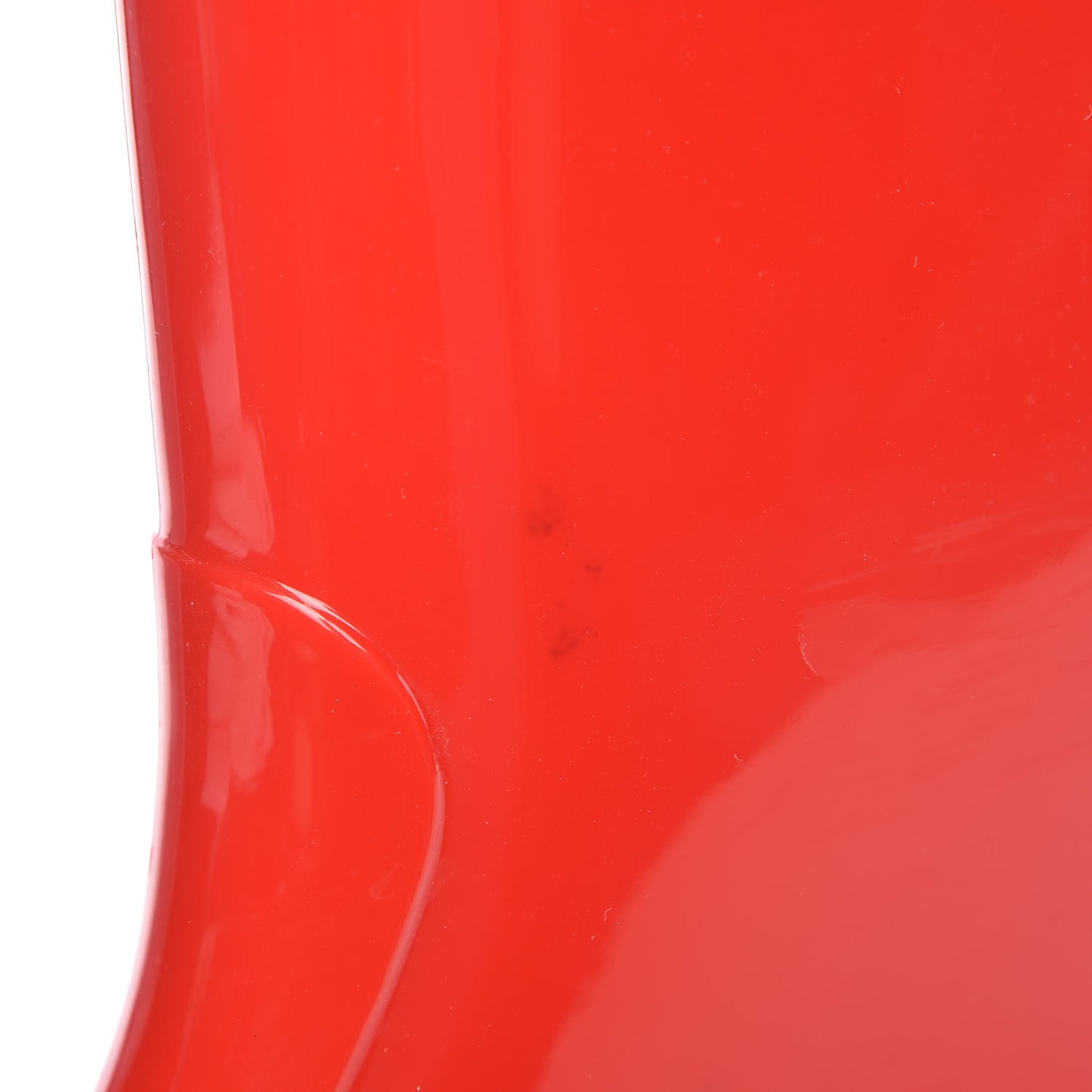 Rubber Camellia Rain Boots 36 Red