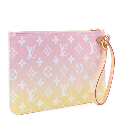Louis Vuitton Monogram By The Pool Neverfull MM Pochette Light Pink 2 of 8