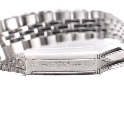 Rolex Stainless Steel 18K White Gold 26mm Oyster Perpetual Date Watch Silver 6917 7 of 7