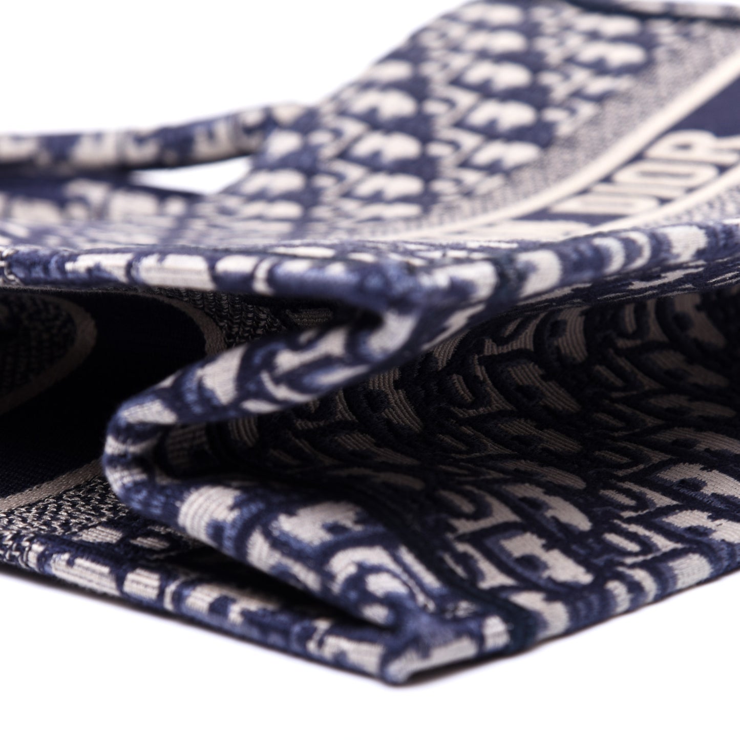 Oblique Medium Book Tote Blue Multicolor