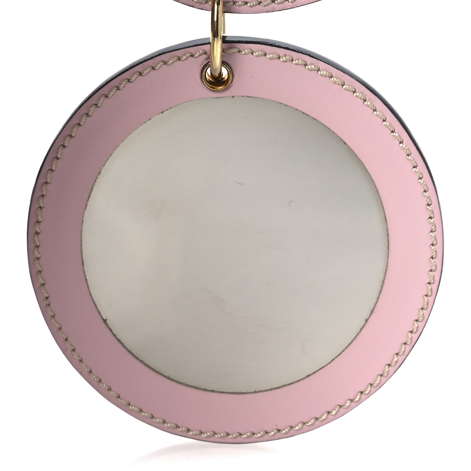 Louis Vuitton Vernis Rayures Mirror Bag Charm Beige Pink 5 of 6