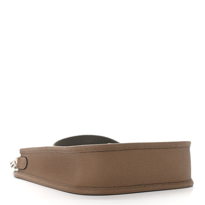 Hermes Taurillon Maurice Amazone Evelyne TPM Beige De Weimar Gris Etain 3 of 10