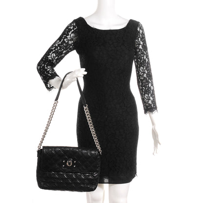 Marc Jacobs Quilted Lambskin The Large Single Flap Black 2 of 8