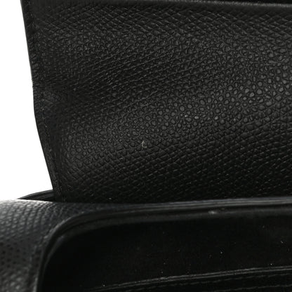 Christian Dior Grained Calfskin Saddle Bag Black 10 of 17