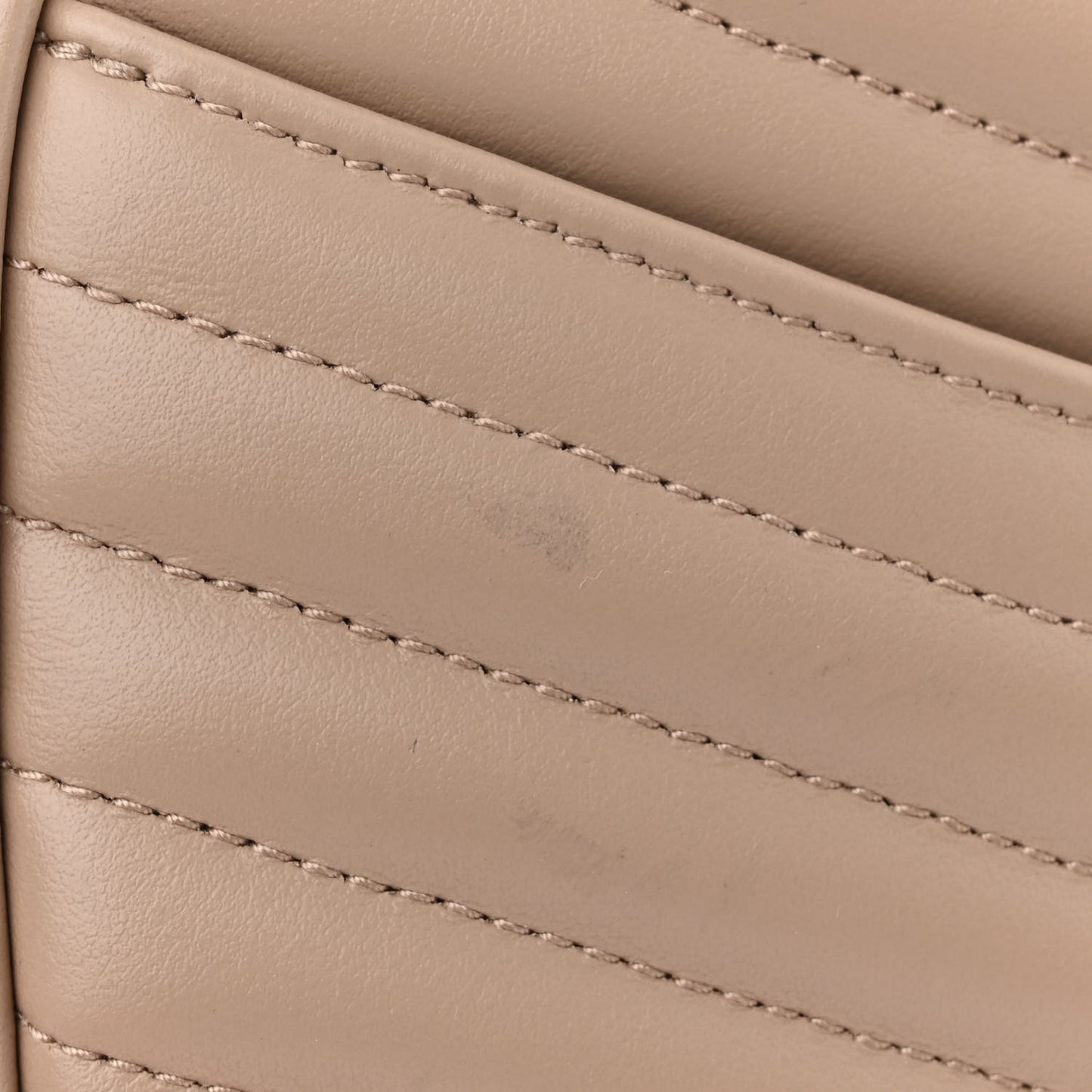 Calfskin Matelasse Monogram Mini Lou Camera Bag Dark Beige