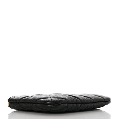 Chanel Caviar Quilted Small Cosmetic Case Black 4 of 8