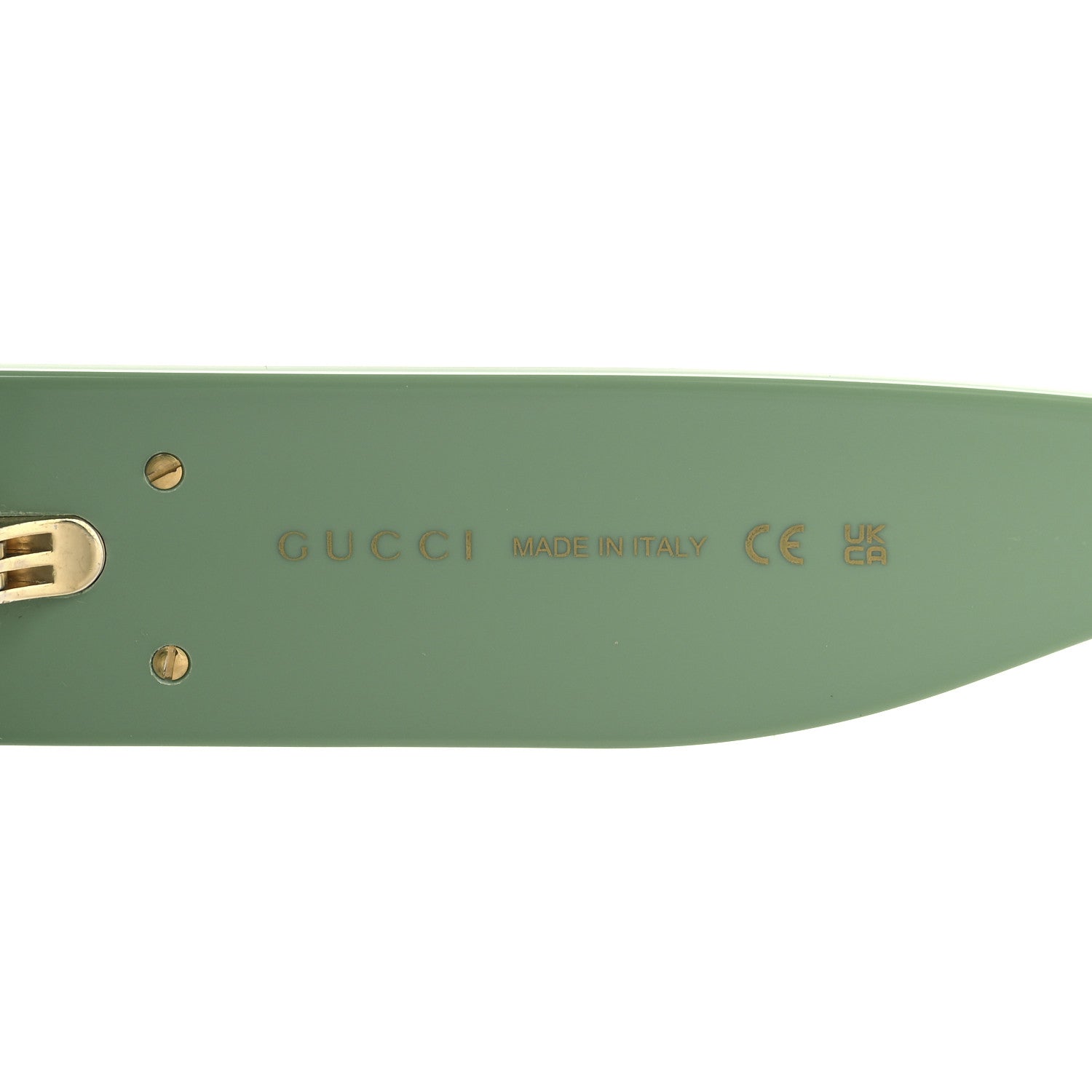 Gucci Oversized Square GG0783S Sunglasses Green 5 of 7