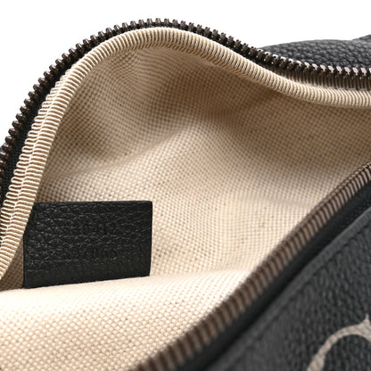 Gucci Grained Calfskin Logo Belt Bag Black 7 of 11